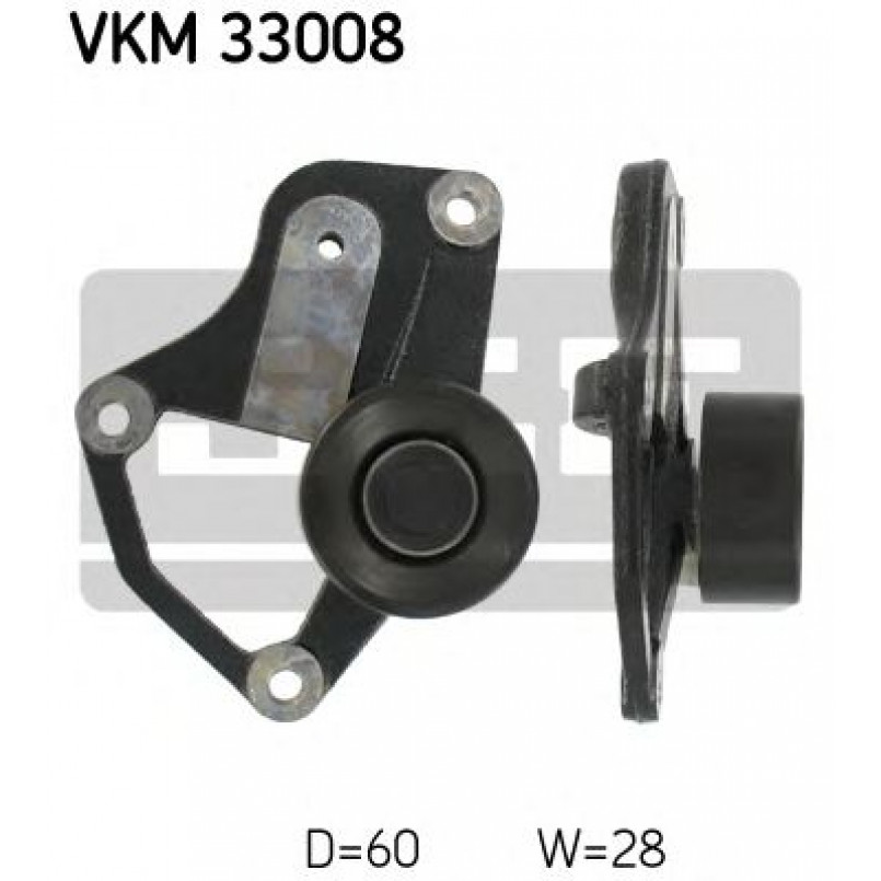 VKM 33008 SKF Обводний ролик